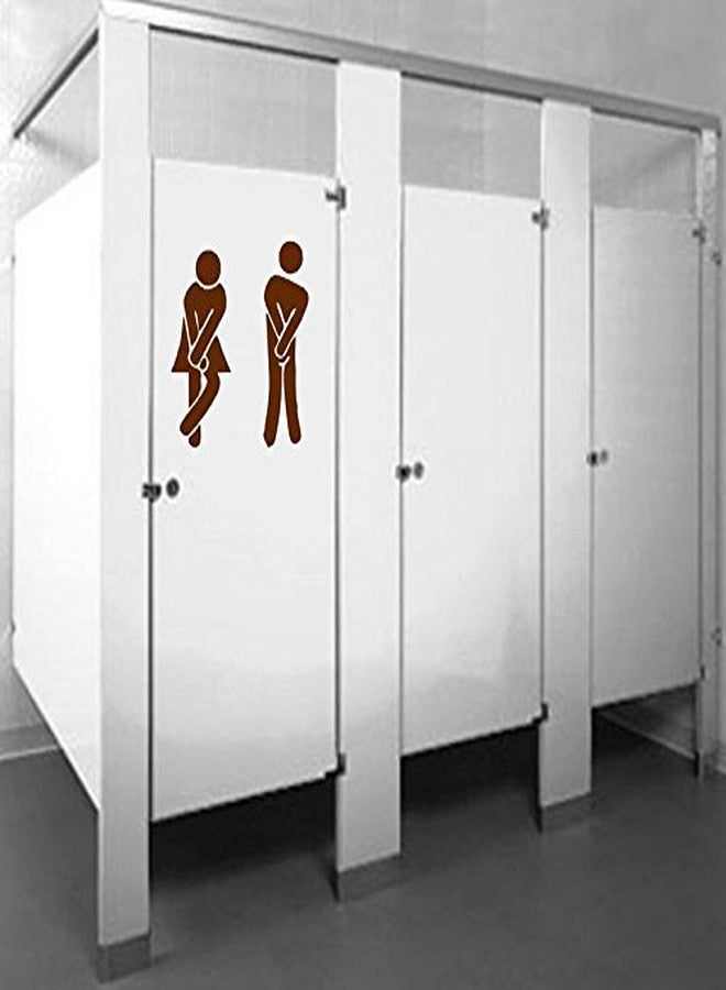 Sticker Studio ملصق حائط للحمام من Sticker Studio ia بعنوان "في انتظار دوري" (مساحة التغطية السطحية - 30 × 27 سم) - Image 1